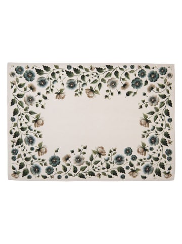 Clayre & Eef Ściereczka kuchenna w kolorze niebiesko-beżowym - 70 x 50 cm