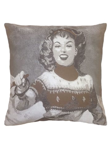 PAD Concept Poszewka "Resort" w kolorze szarym na poduszkę - 50 x 50 cm