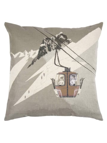 PAD Concept Poszewka "Resort" w kolorze szaro-beżowym na poduszkę - 50 x 50 cm