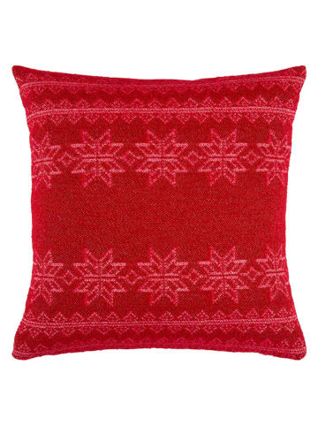 PAD Concept Kissenhülle ''Cross'' in Rot - (L)55 x (B)55 cm