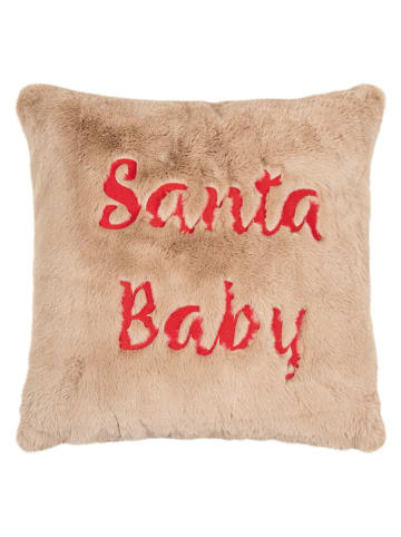 PAD Concept Kussenhoes "Niko" beige/rood - (L)40 x (B)40 cm