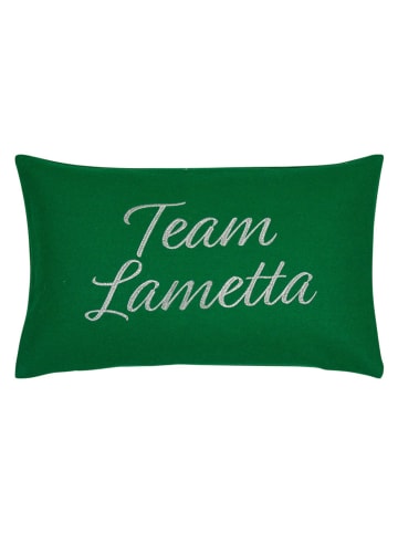 PAD Concept Kissenhülle ''Team Lametta'' in Grün - (L)30 x (B)50 cm