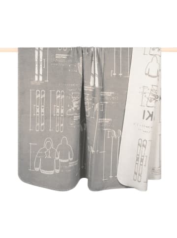 PAD Concept Pled "Slide" w kolorze szaro-kremowym - 200 x 150 cm