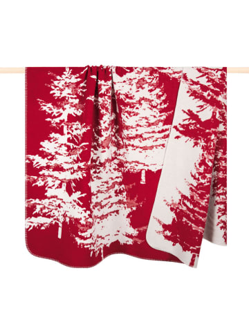 PAD Concept Plaid "Pine" rood/crème - (L)200 x (B)150 cm