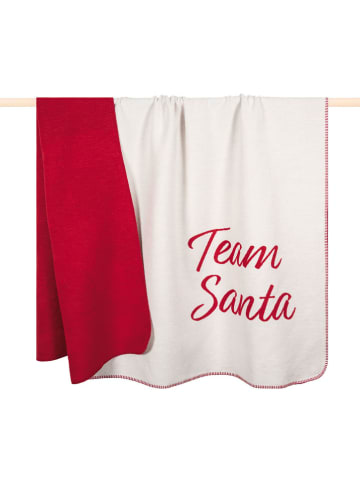PAD Concept Pled "Team Santa" w kolorze czerwono-białym - 200 x 150 cm