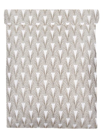 PAD Concept Tafelloper "Season" wit/goudkleurig - (L)150 x (B)45 cm