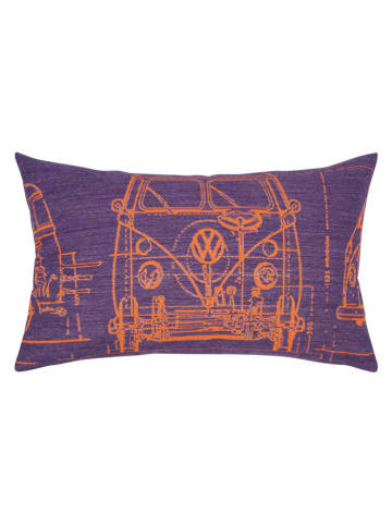 PAD Concept Poszewka "Volk" w kolorze fioletowym na poduszkę - 35 x 60 cm
