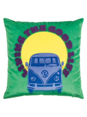 PAD Concept Kussenhoes "Culture" groen/blauw - (L)45 x (B)45 cm