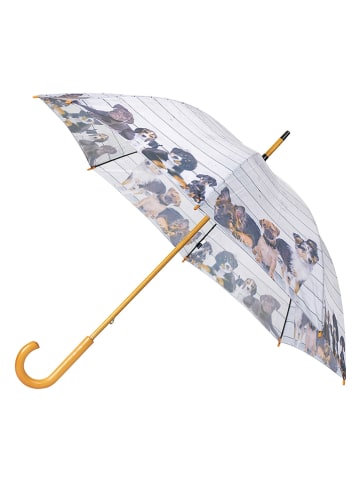 Mars & More Paraplu "Puppies" wit - Ø 105 cm