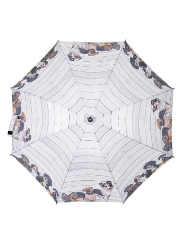 Mars & More Parasol "Puppies" w kolorze białym - Ø 105 cm
