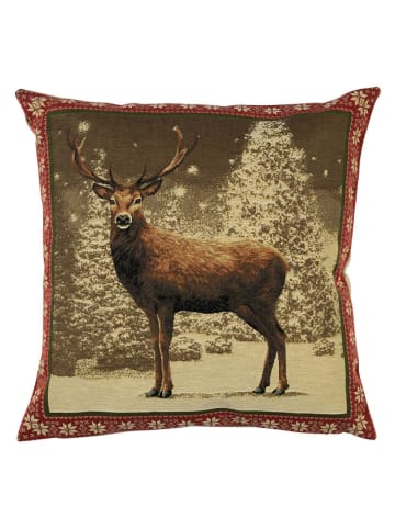 Mars & More Kussen "Gobelin" bruin - (L)45 x (B)45 cm