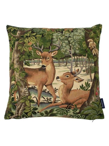 Mars & More Kussen "Gobelin" groen - (L)45 x (B)45 cm