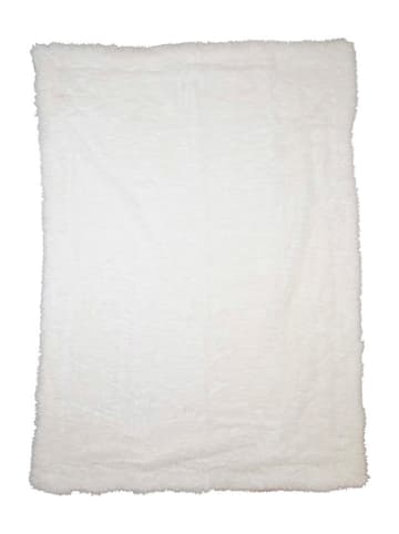 Mars & More Pled "Bear" w kolorze białym - 180 x 130 cm