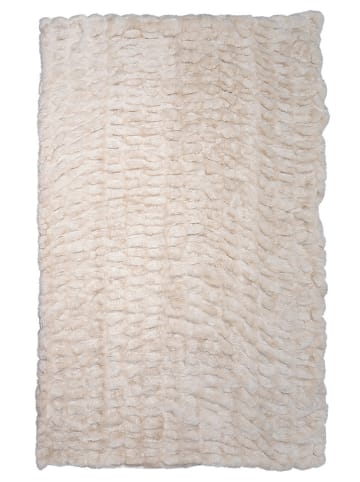 Mars & More Plaid "Bear" beige - (L)180 x (B)130 cm