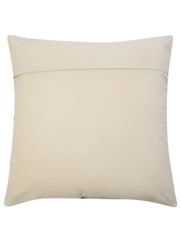 Mars & More Kussen "Cow illusion" beige/zwart - (L)45 x (B)45 cm