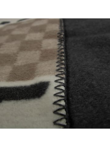 Mars & More Pled "Forest" w kolorze szaro-beżowym - 200 x 150 cm