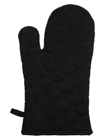 Mars & More Rękawice kuchenne (2 szt.) w kolorze czarnym - 33 x 17 cm