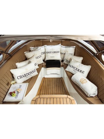 Mars & More Poduszka "Sancerre" w kolorze białym - 40 x 60 cm