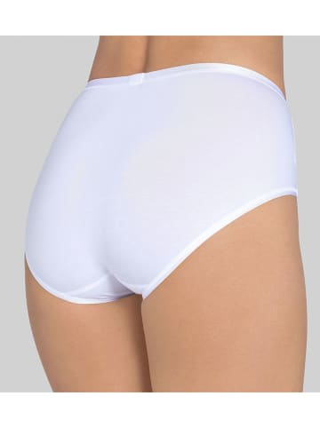 Sloggi Pełne figi high waist "Romance" w kolorze białym