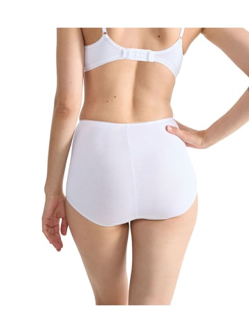 Sloggi Pełne figi high waist "24/7" w kolorze białym