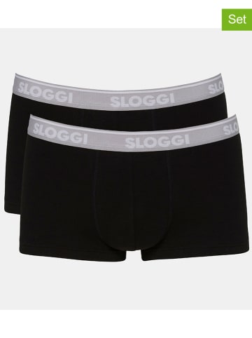 Sloggi 2-delige set: boxershorts zwart