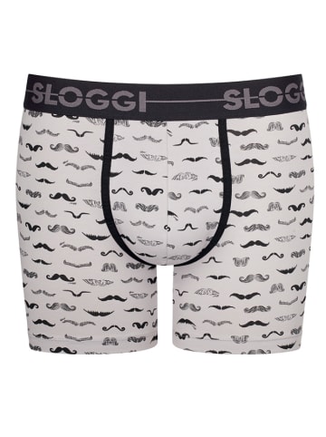 Sloggi 2-delige set: boxershorts zwart/wit