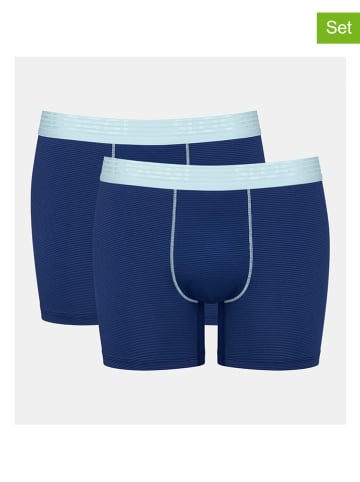 Sloggi 2-delige set: boxershorts donkerblauw