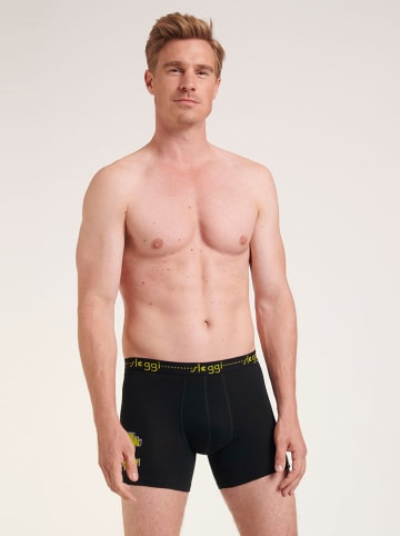 Sloggi Bokserki (2 pary) w kolorze czarnym i turkusowym