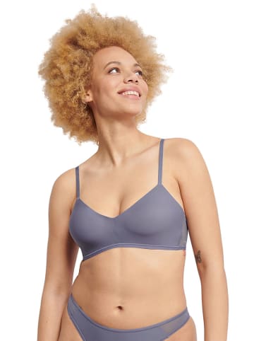 Sloggi Bügelloser BH ''Adapt'' in Blaugrau