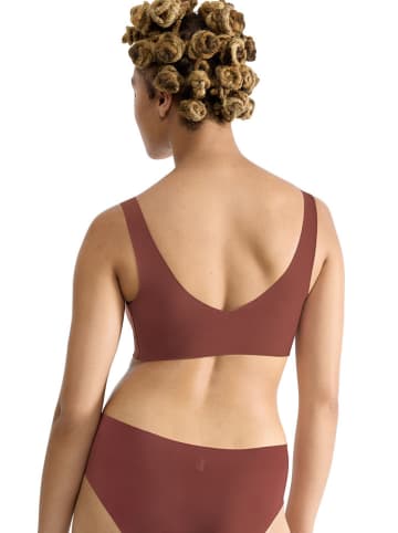 Sloggi Bustier "Zero Feel" lichtbruin