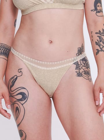 Sloggi 2-delige set: strings beige