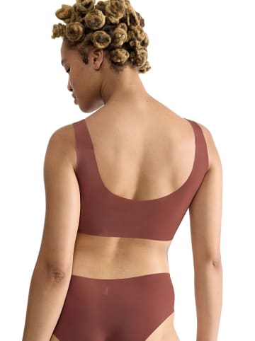 Sloggi Bustier "Zero Feel" in Hellbraun