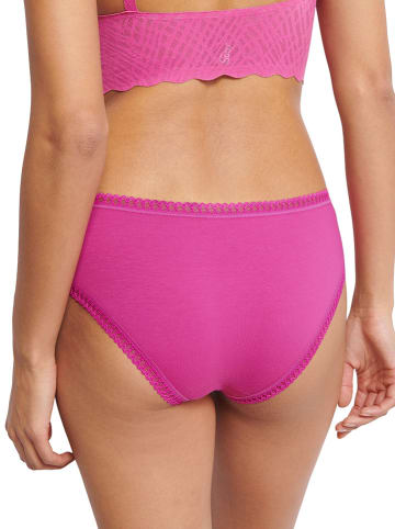 Sloggi Figi (3 pary) w kolorze różowo-czerwonym