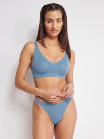 Sloggi Beugelloze beha "Zero Feel" lichtblauw