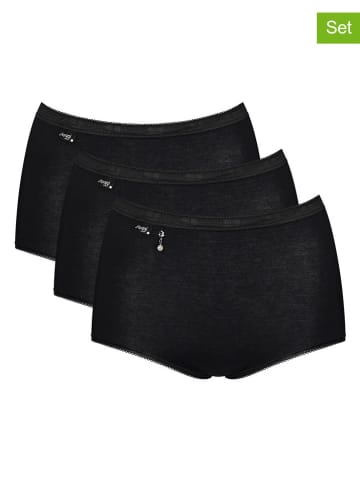 Sloggi 3-delige set: hipsters zwart