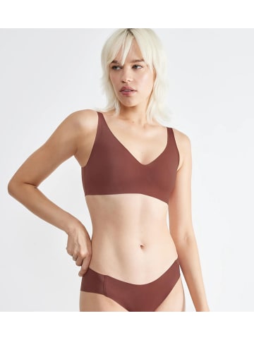 Sloggi Soft-BH "Zero Feel" in Dunkelbraun