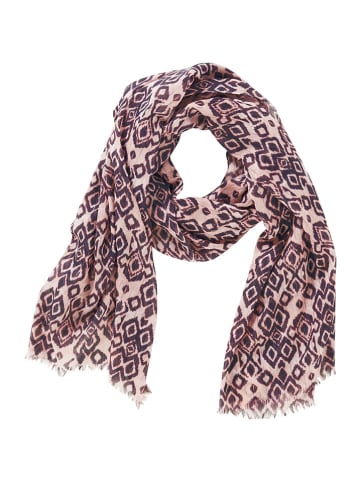 CARTOON Schal in Rosa/ Dunkelblau - (L)180 x (B)70 cm