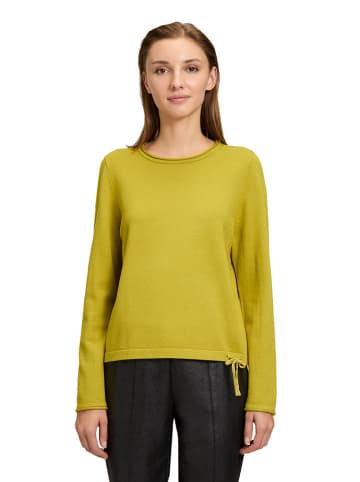 CARTOON Pullover in Gelbgrün