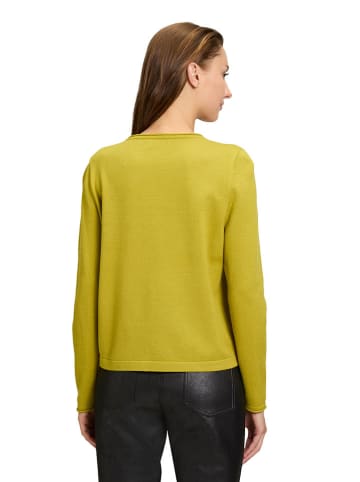 CARTOON Pullover in Gelbgrün