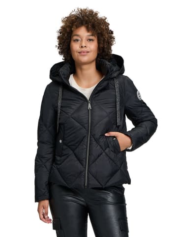 CARTOON Kurtka pikowana w kolorze czarnym