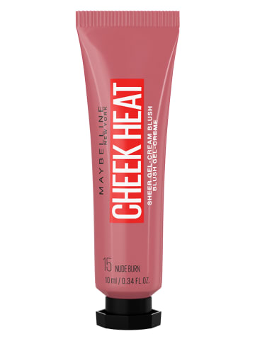 Maybelline New York Róż "Cheek Heat Blush - 15 Nude Burn" - 10 ml
