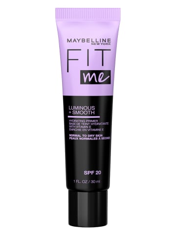 Maybelline New York Baza pod makijaż "Fit Me Primer Luminous & Smooth" - SPF 20 - 30 ml
