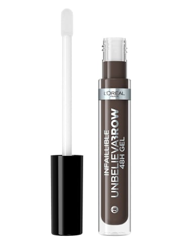 L'Oréal Paris Żel do brwi "Unbelieva Brow - 109 Tenue Ebony" - 3,4 ml