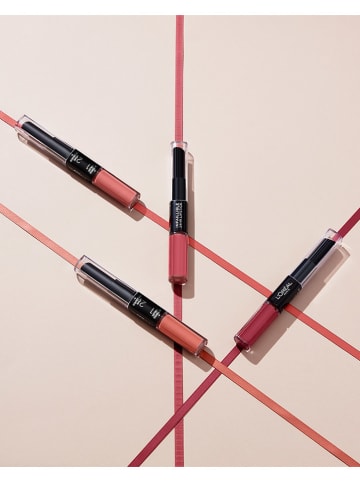 L'Oréal Paris Lippenstift "Infaillible 2-Step - 215 Wine o Clock", 5,6 ml