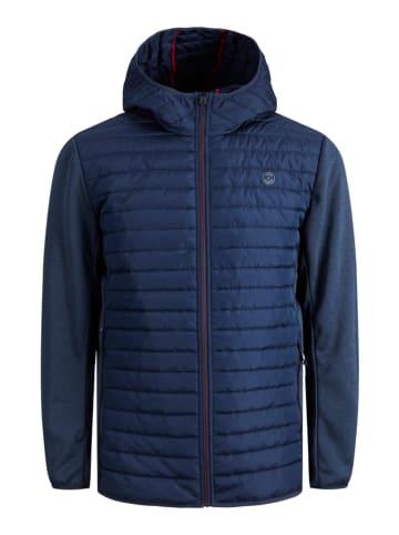 Jack & Jones Kurtka pikowana "Emulti" w kolorze granatowym