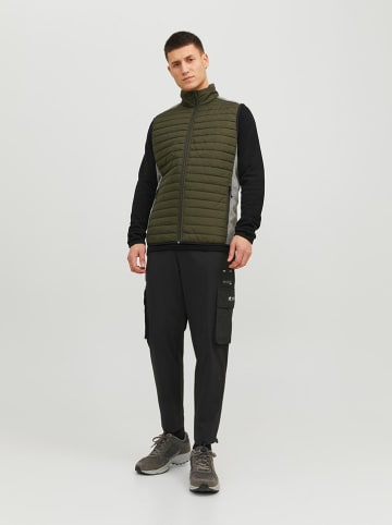 Jack & Jones Steppweste "Multi" in Grün