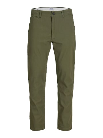 Jack & Jones Spodnie chino "Marco" w kolorze khaki