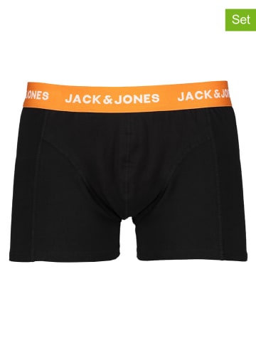 Jack & Jones Bokserki (3 pary) w kolorze czarnym