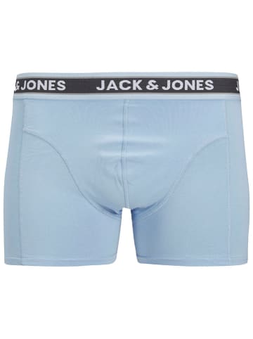 Jack & Jones 3er-Set: Boxershorts in Hellblau/ Dunkelblau/ Schwarz