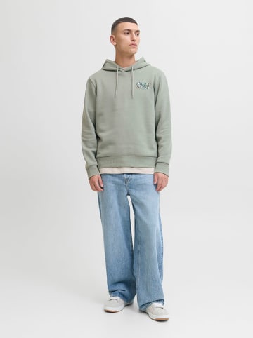 Jack & Jones Hoodie "Geplas" grijs
